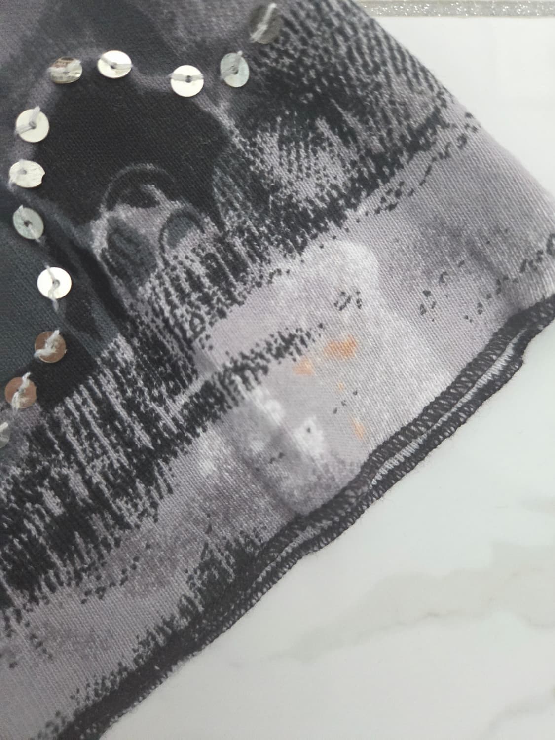 00's 스팽글 y2k t-shirt 상품이미지4