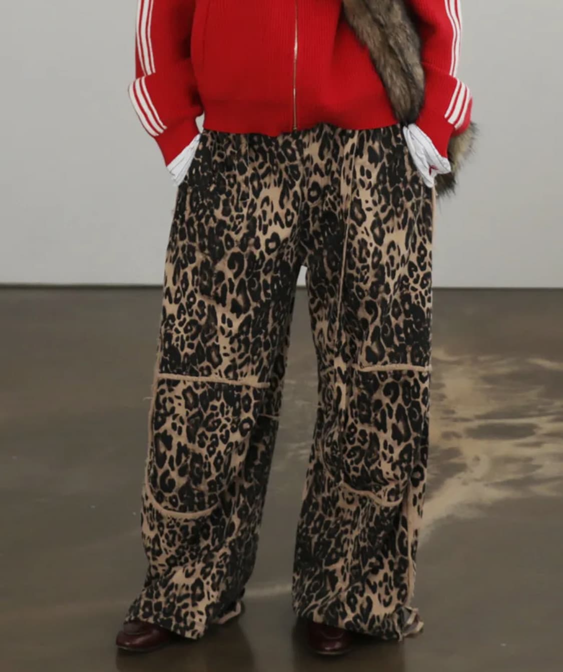 배드블러드 로엣지컨벡스조거 레오파드 상품이미지4