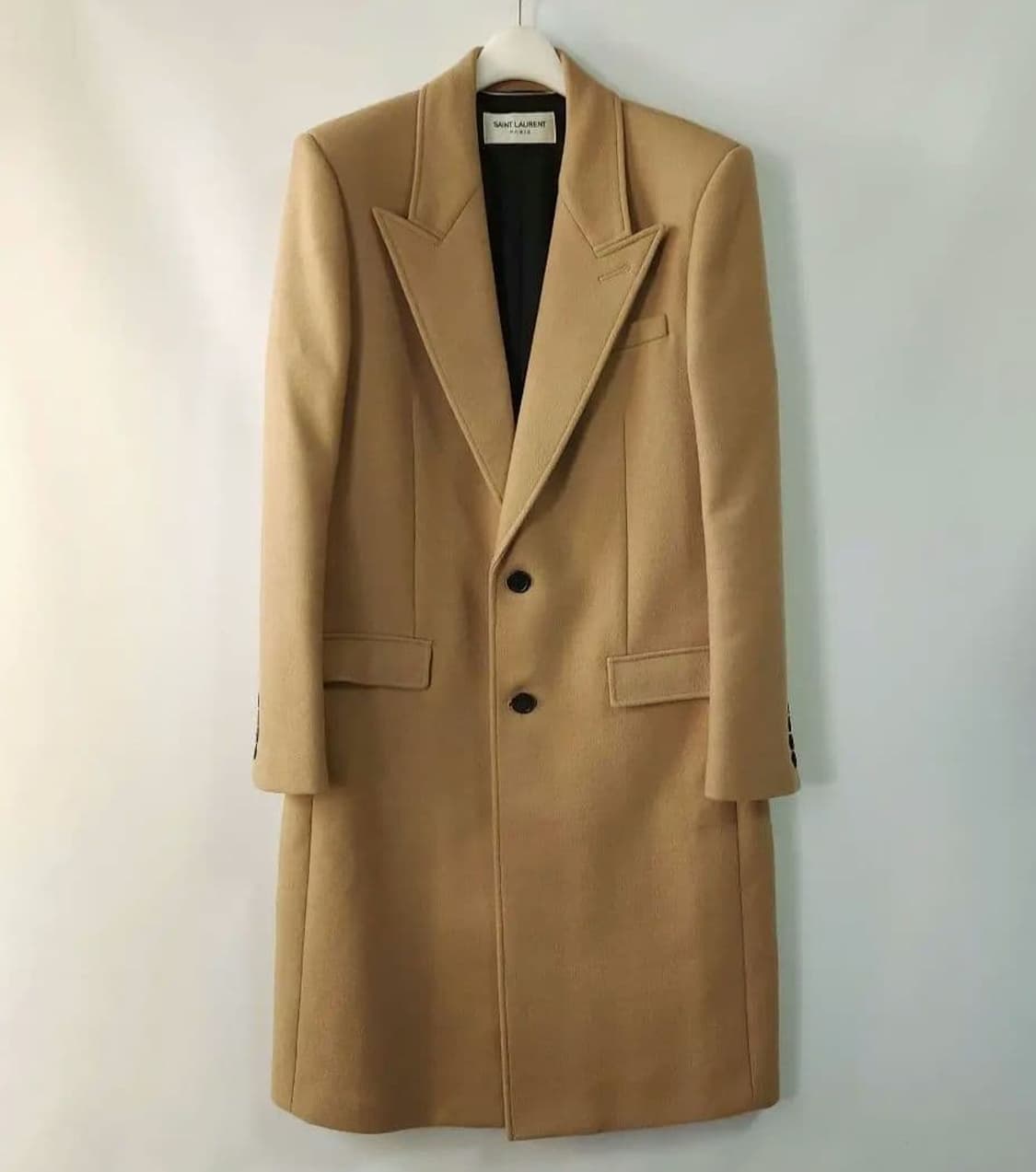 [구매] 21fw 생로랑 캐시미어 코트 52사이즈 구매 상품이미지1