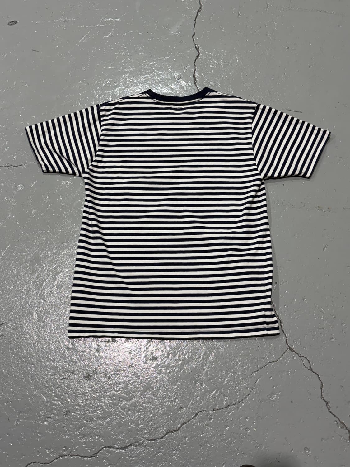스투시(Stussy) 네이비,화이트 스트라이프 반팔 상품이미지5