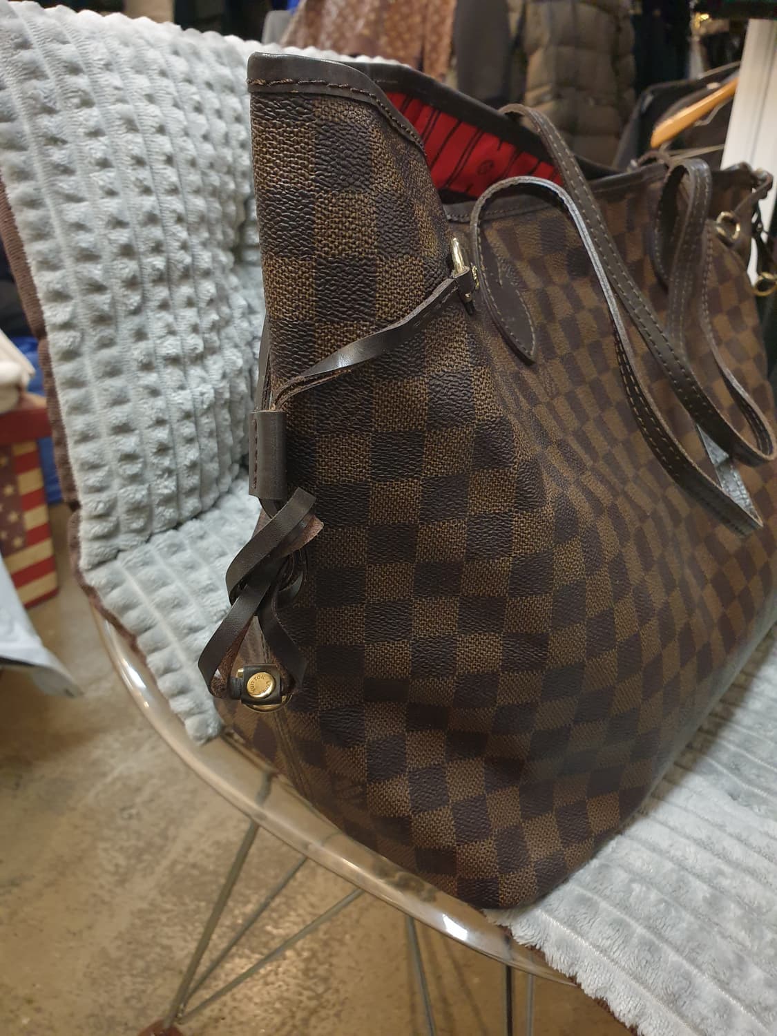 루이비통 네버풀 다미에 토트백 상품이미지2