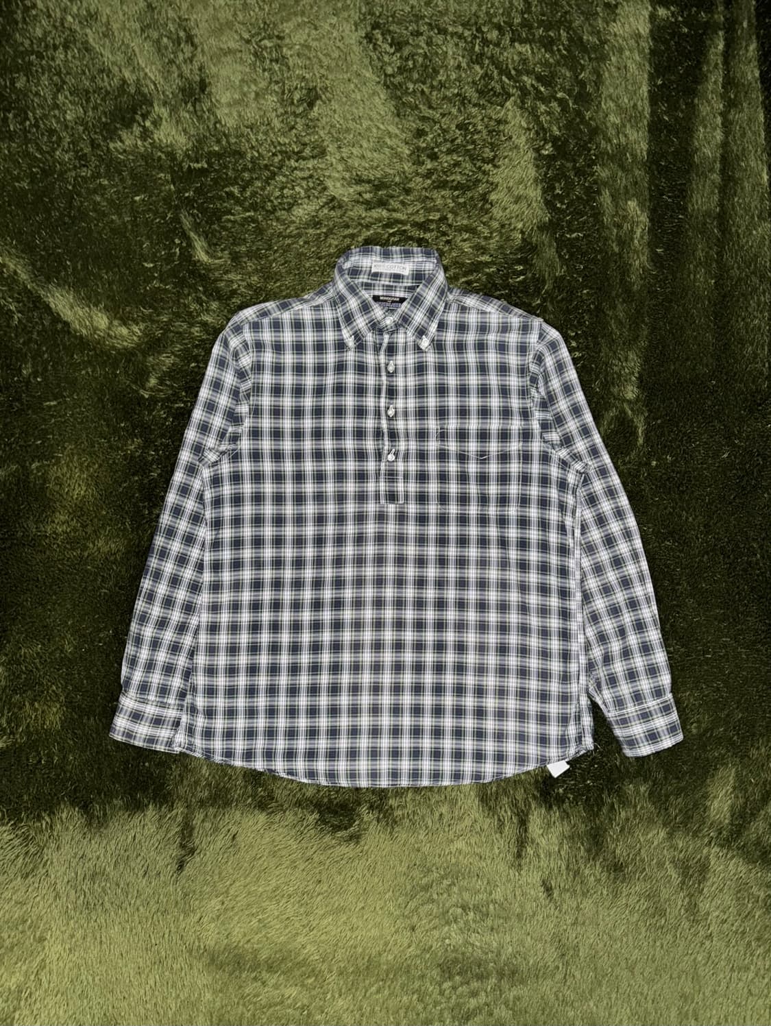 [M] 유나이티드 애로우즈 블루라벨 Made in USA 풀오버 셔츠 상품이미지1
