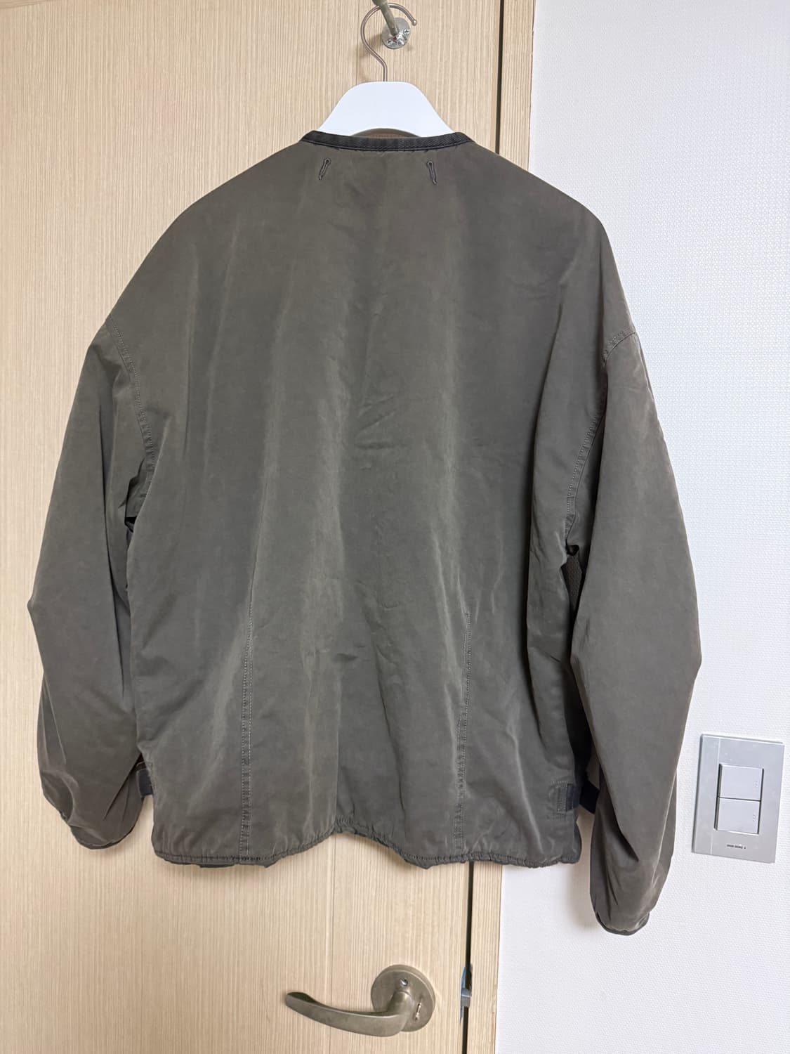 [3] 폴리테루 리버시블 라이너 자켓 유즈드 올리브 + 퀼티드 그린 25 상품이미지3