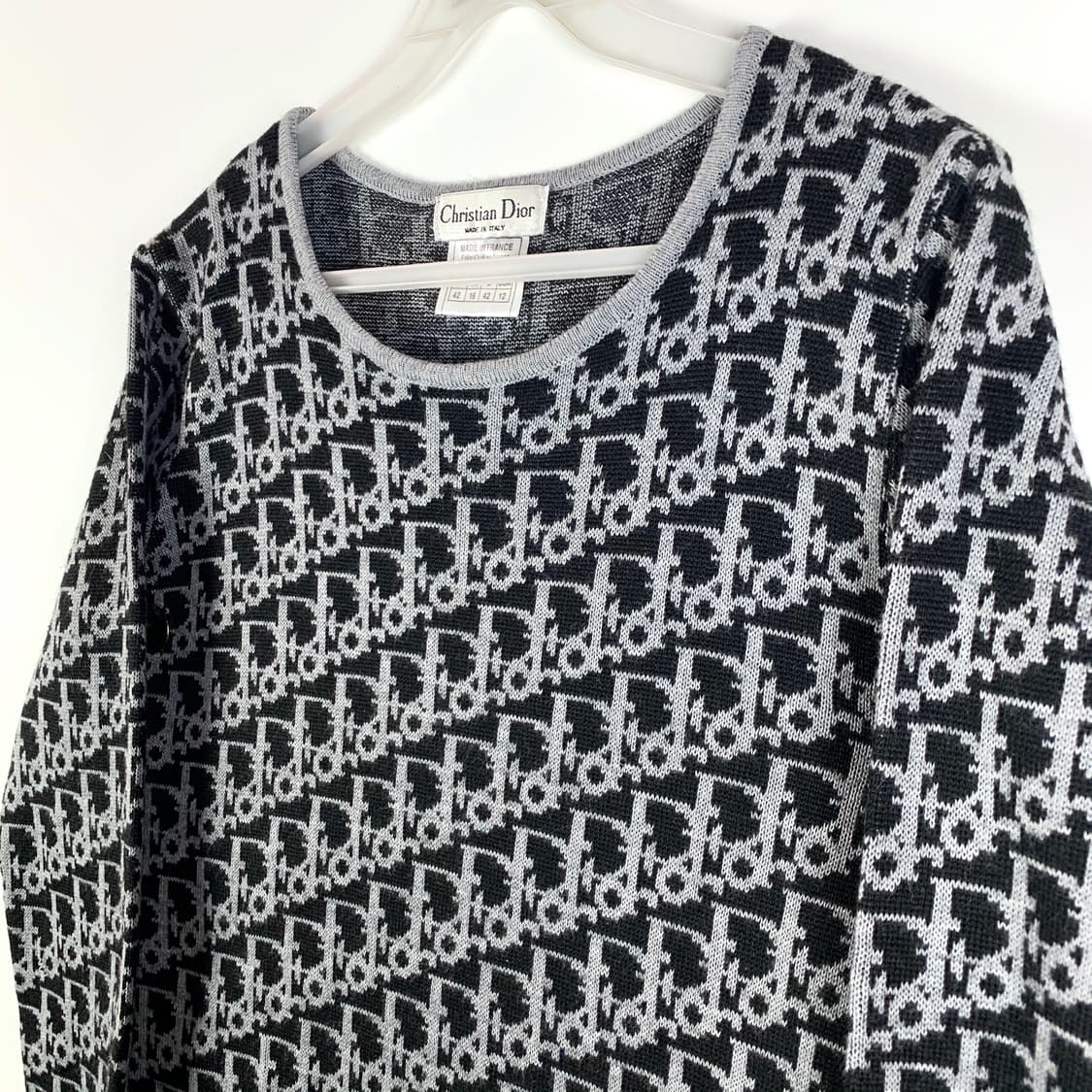 크리스챤 디올 90’s 오블리크 모노그램 니트 상품이미지3