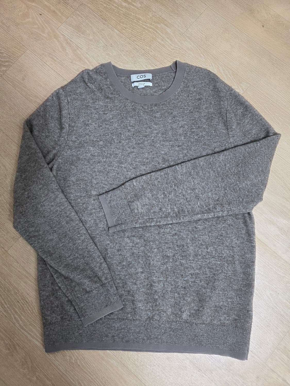 COS 코스 남성 야크울 블렌드 라운드넥 니트 L 상품이미지1