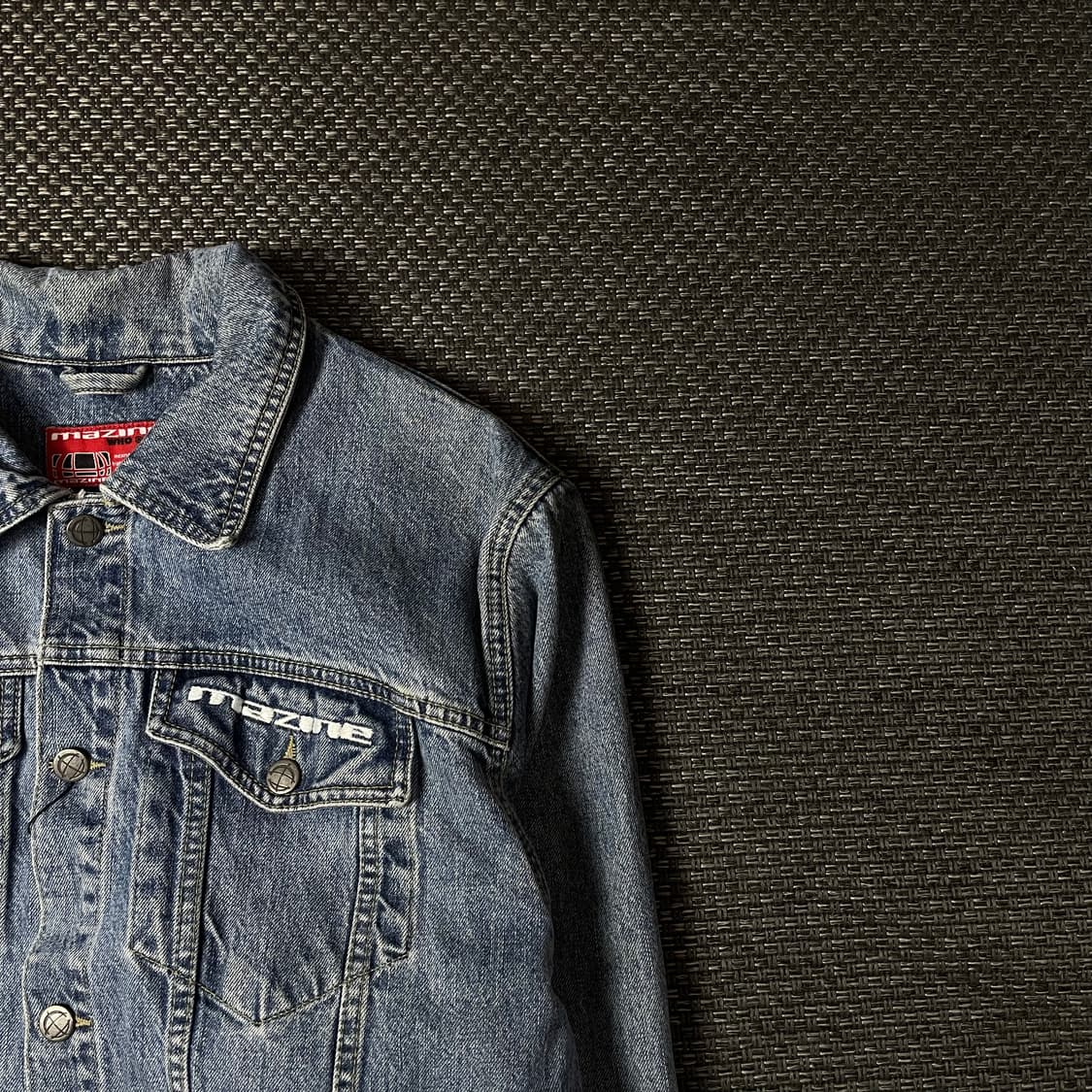 MAZINE 연청 투포켓 데님 자켓 상품이미지3