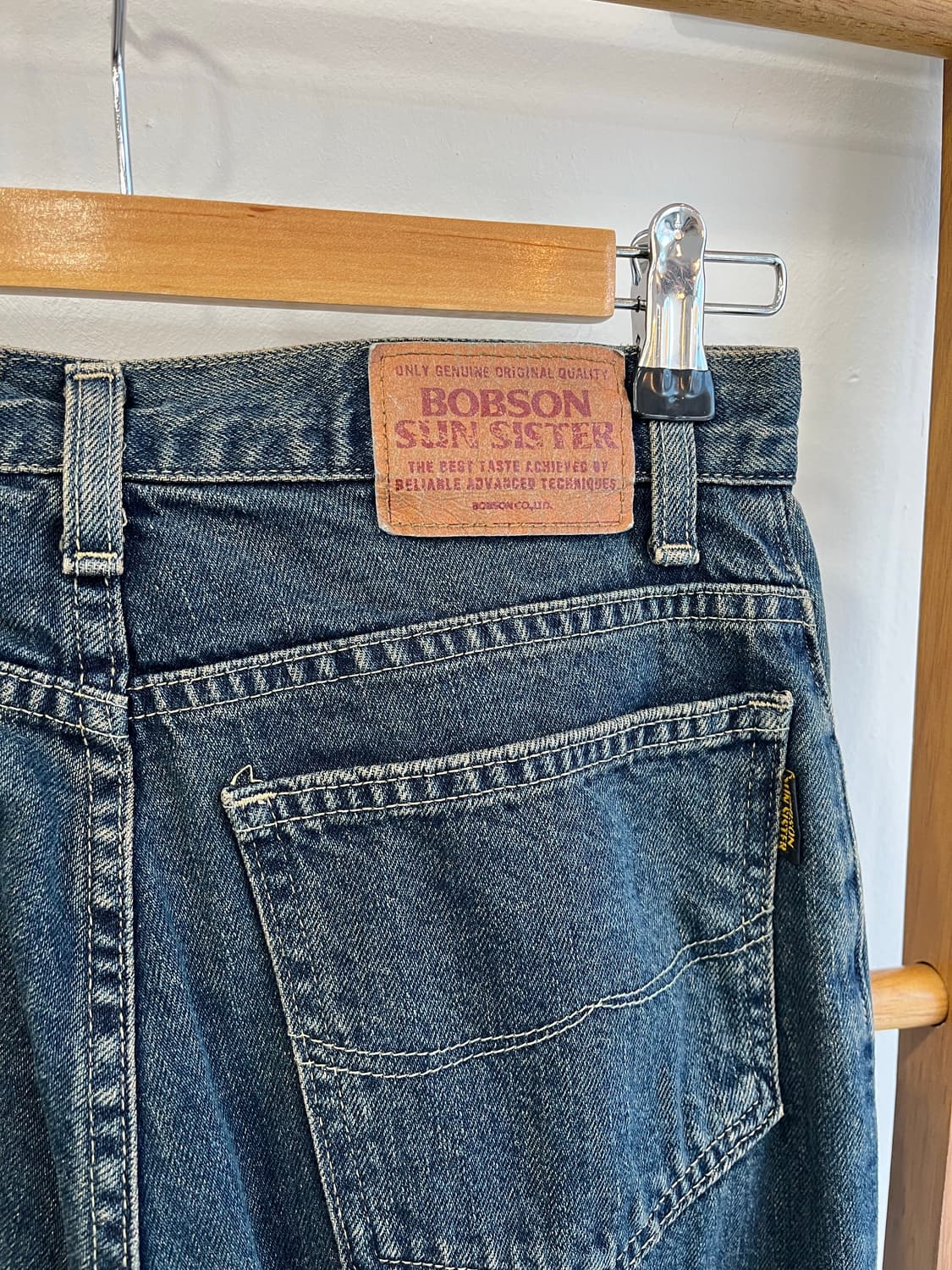 BOBSON SUN SISTER 헤리티지 중청 부츠컷 데님 상품이미지3