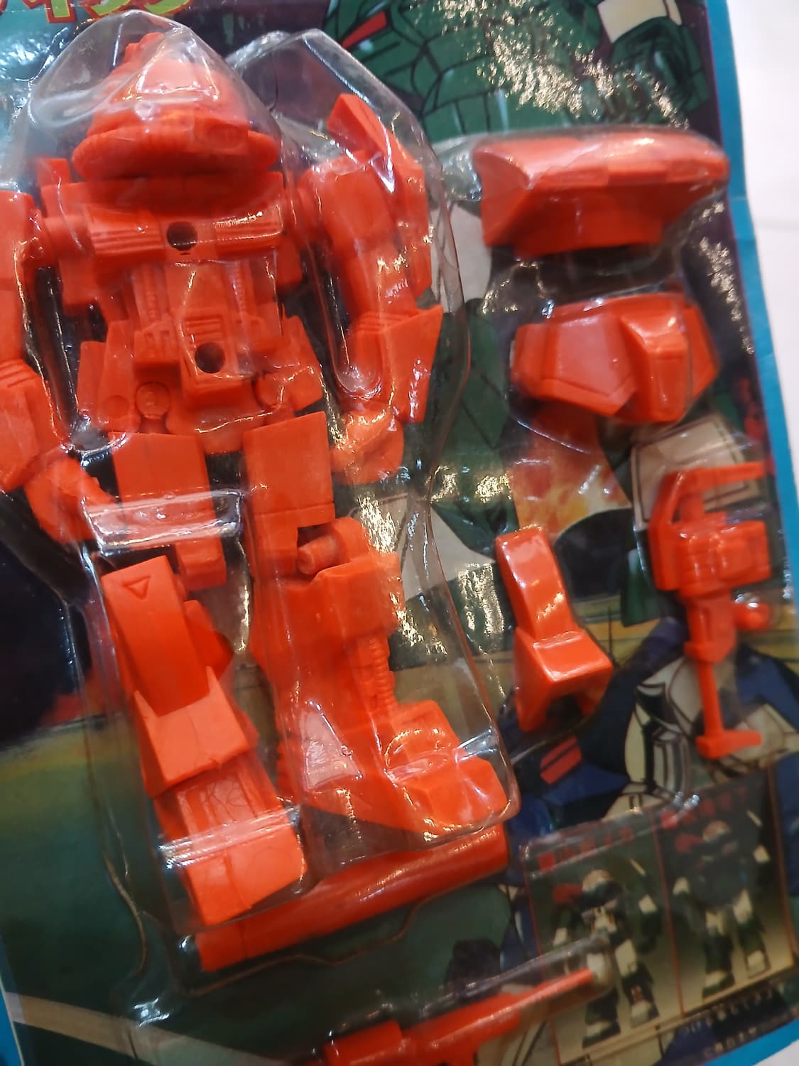 80s 빈티지  "태양의 송곳니 다그람" 솔티 조립 피규어 상품이미지3