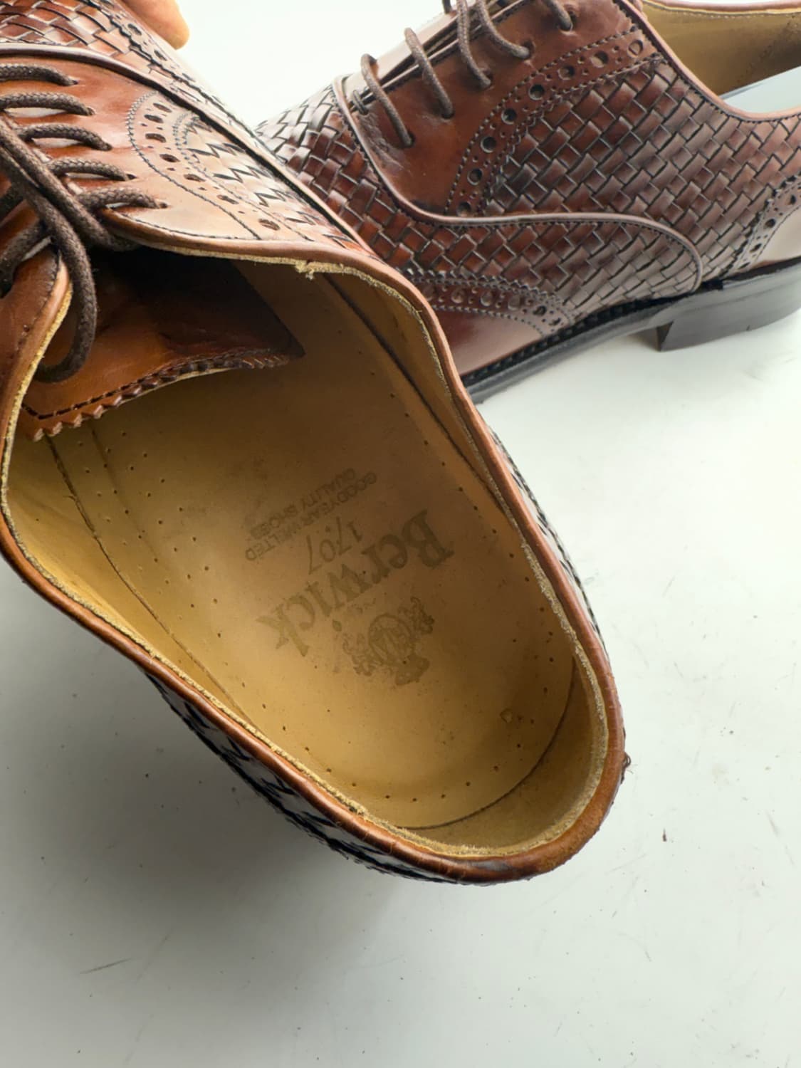 정품)버윅구두260 상품이미지9