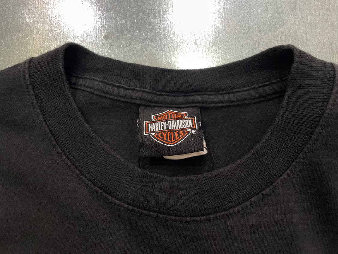 (S) Harley Davidson 할리 로고 프린팅 반팔티 상품이미지9