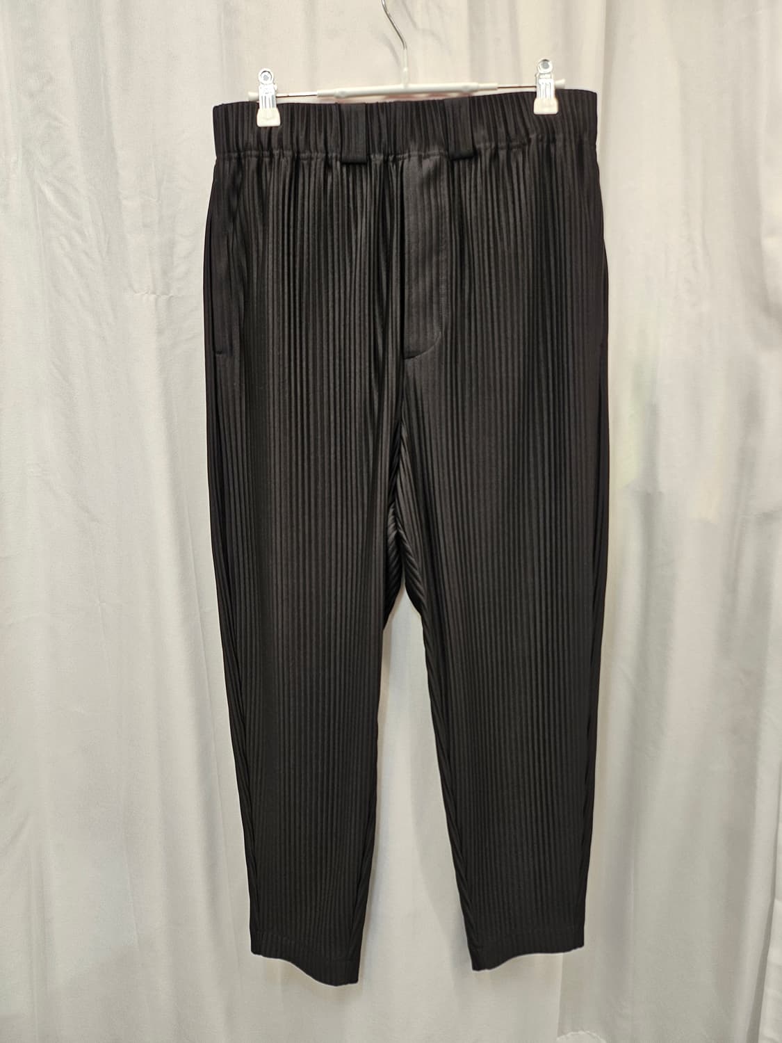 시스템옴므 SYSTEM 남성 플리츠 블랙 셋업 95 상품이미지6