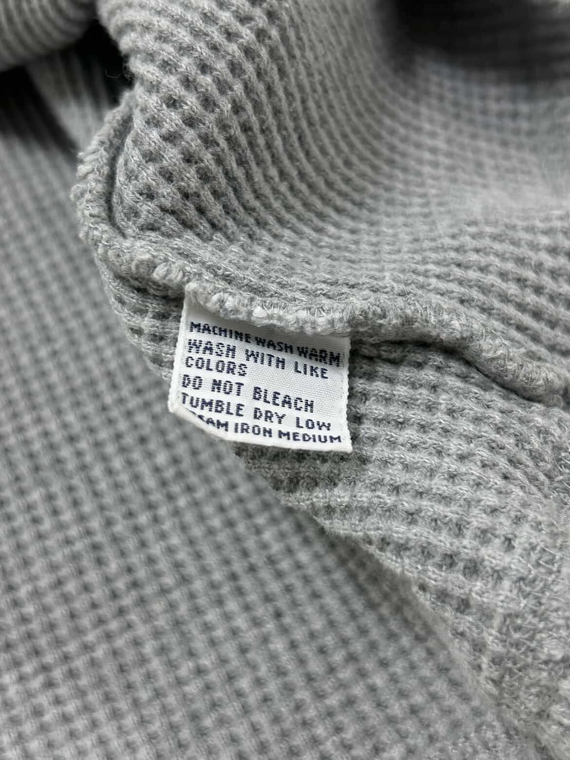 폴로 그레이 와플 롱슬리브 상품이미지8