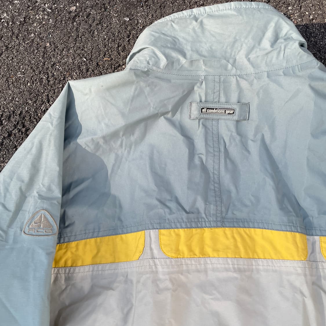 00s 나이키 acg 올드스쿨 배색 고프코어 트랙자켓 바람막이 XL 상품이미지8