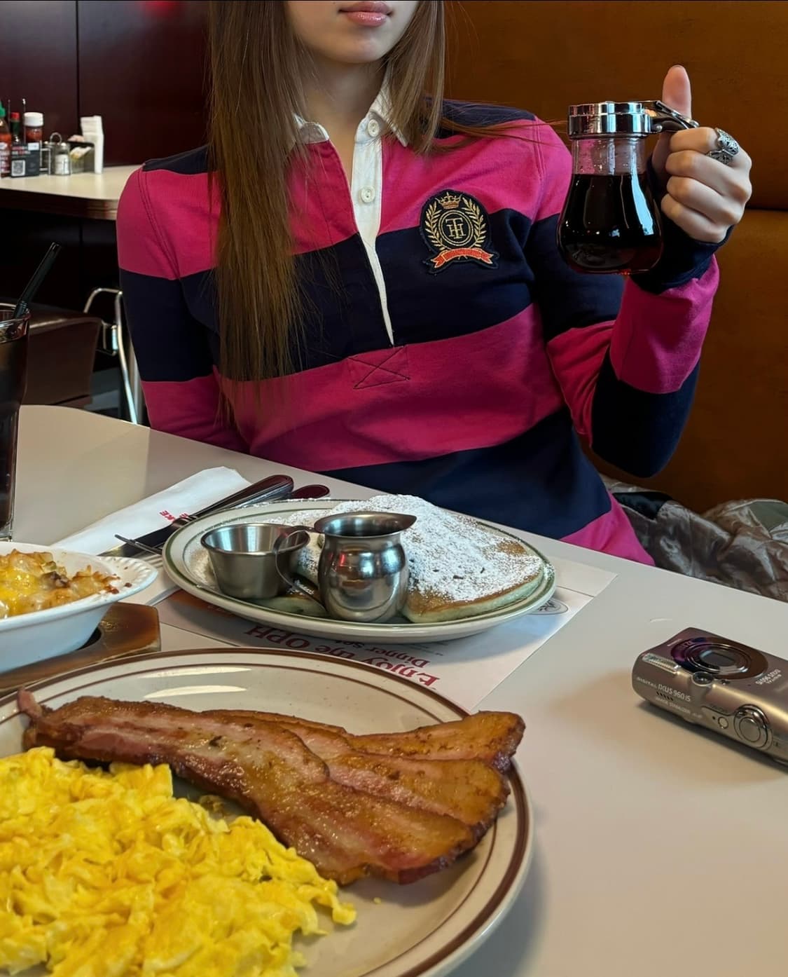 타미힐피거 스트라이프 셔츠 xs 상품이미지2