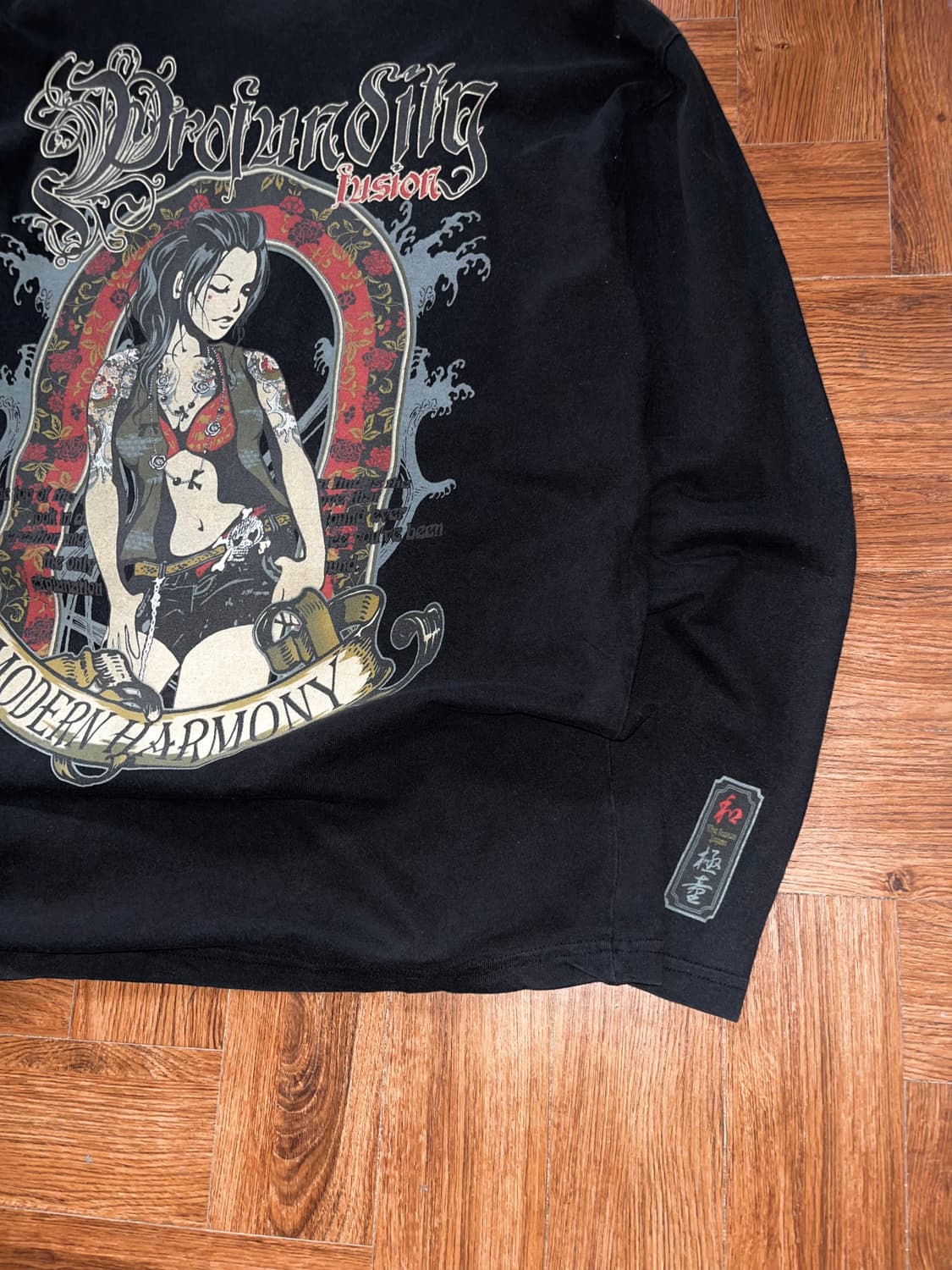 빈티지 오리엔탈 프린팅 롱슬리브 상품이미지3