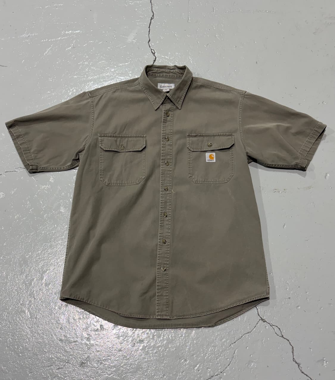 칼하트(Carhartt) 빈티지 워크 반팔 셔츠 상품이미지1