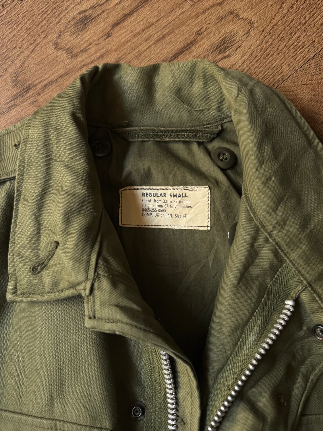 [S]60's 오리지널 U.S 밀리터리 M-51 필드자켓 상품이미지2