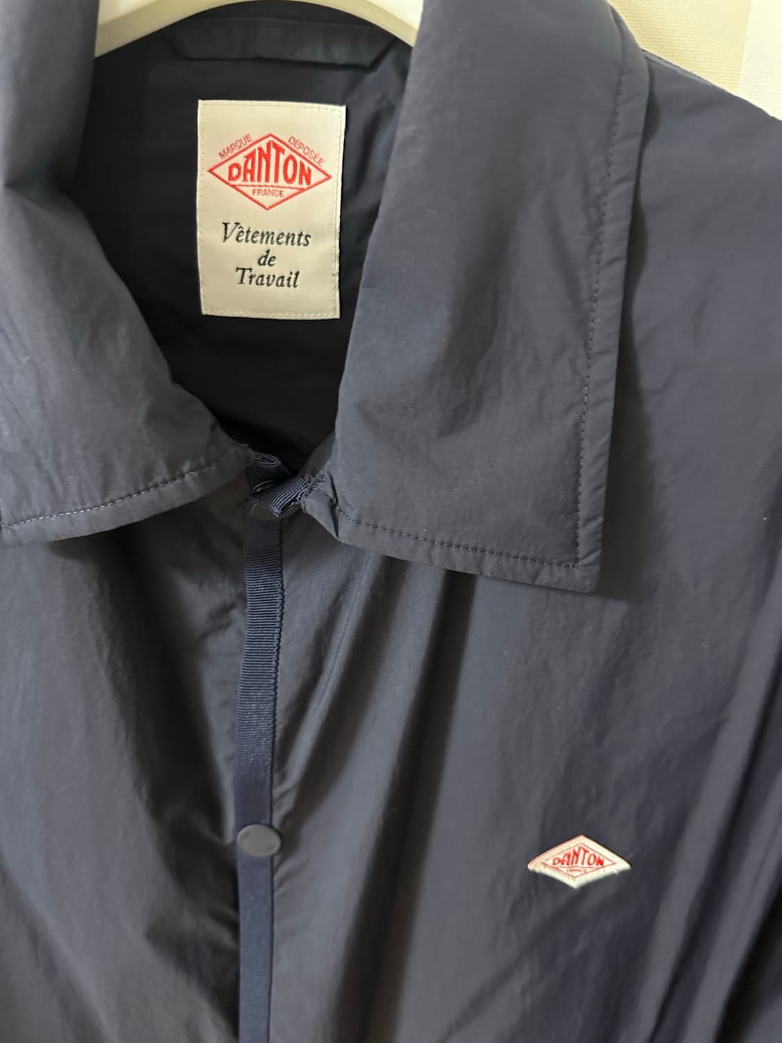 단톤 나일론 스포츠 자켓 네이비  상품이미지2