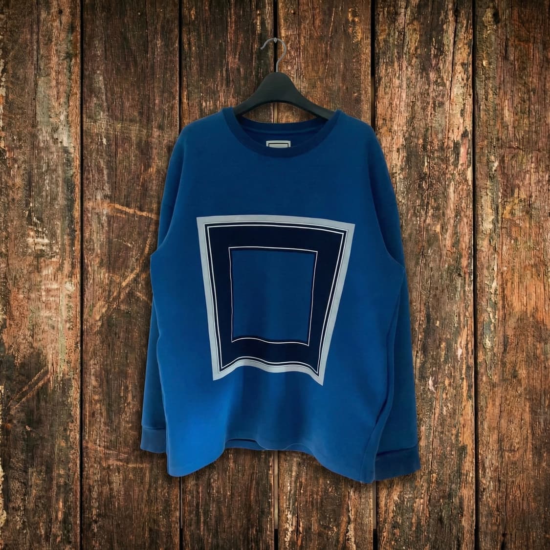 우영미 스퀘어 스웻 맨투맨 상품이미지1