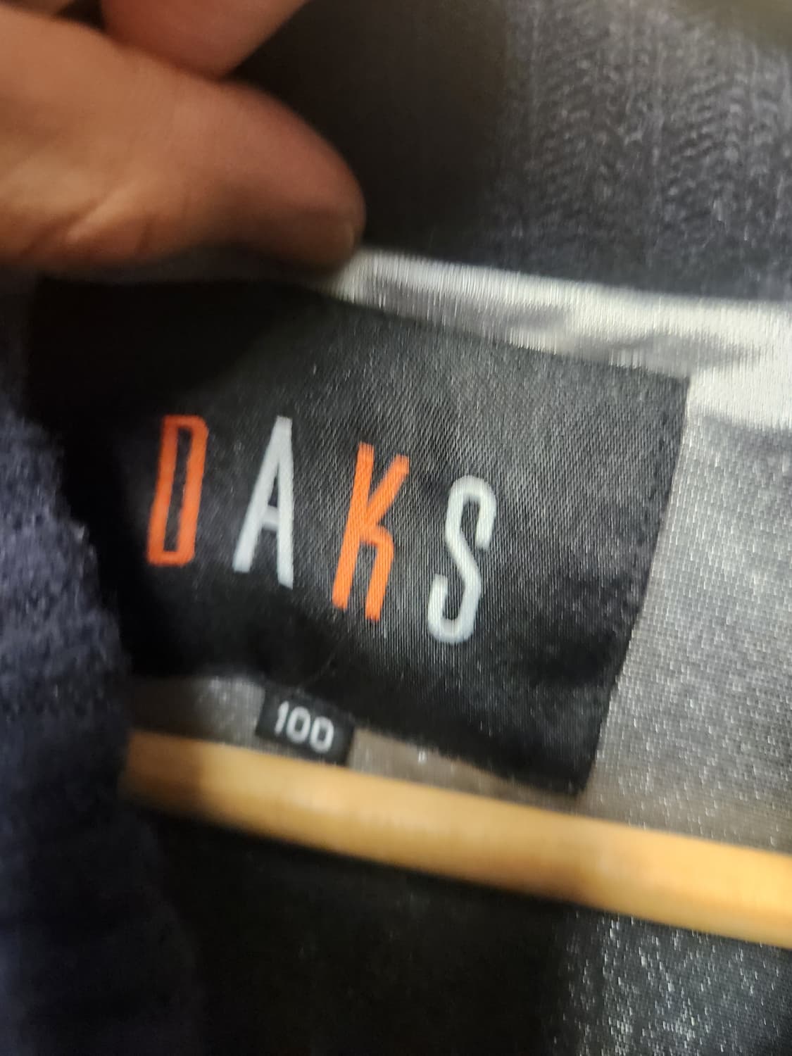 닥스 방풍 니트 집업 100 상품이미지2