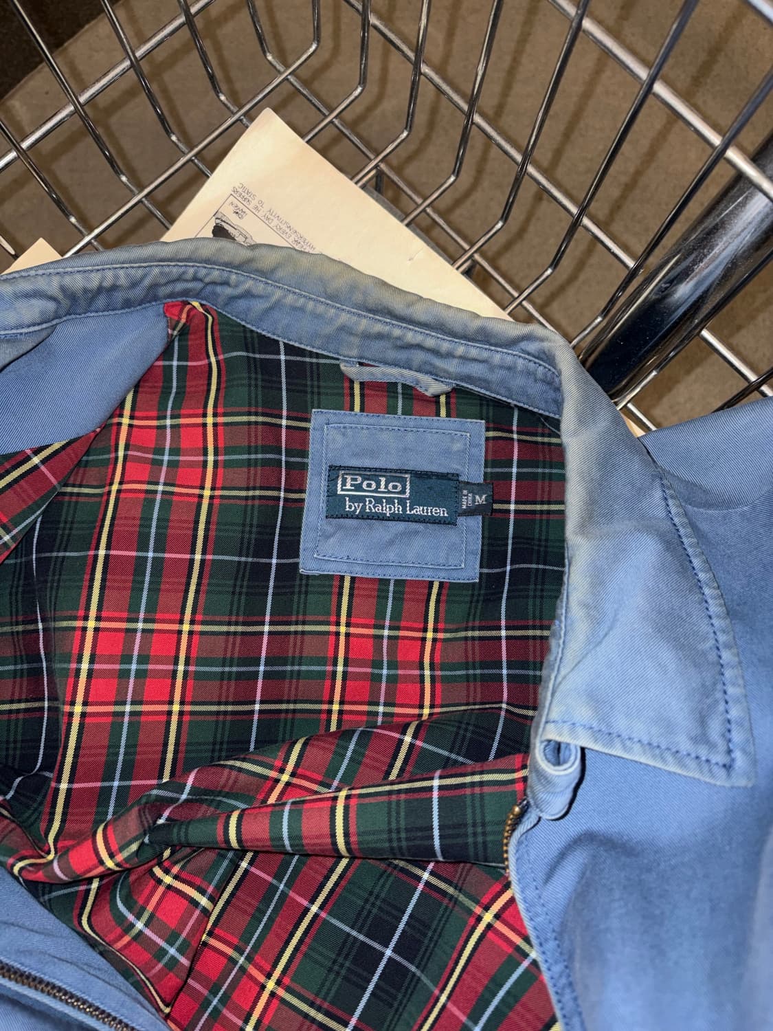 90‘s Polo Ralph Lauren Harrington twill  상품이미지10