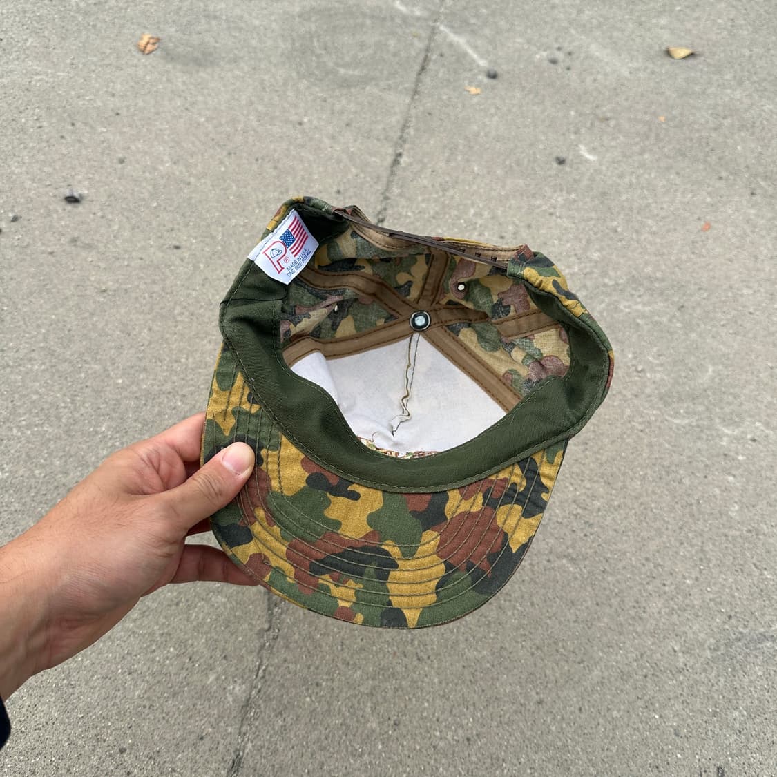 vintage 90's camel camo cap 상품이미지4