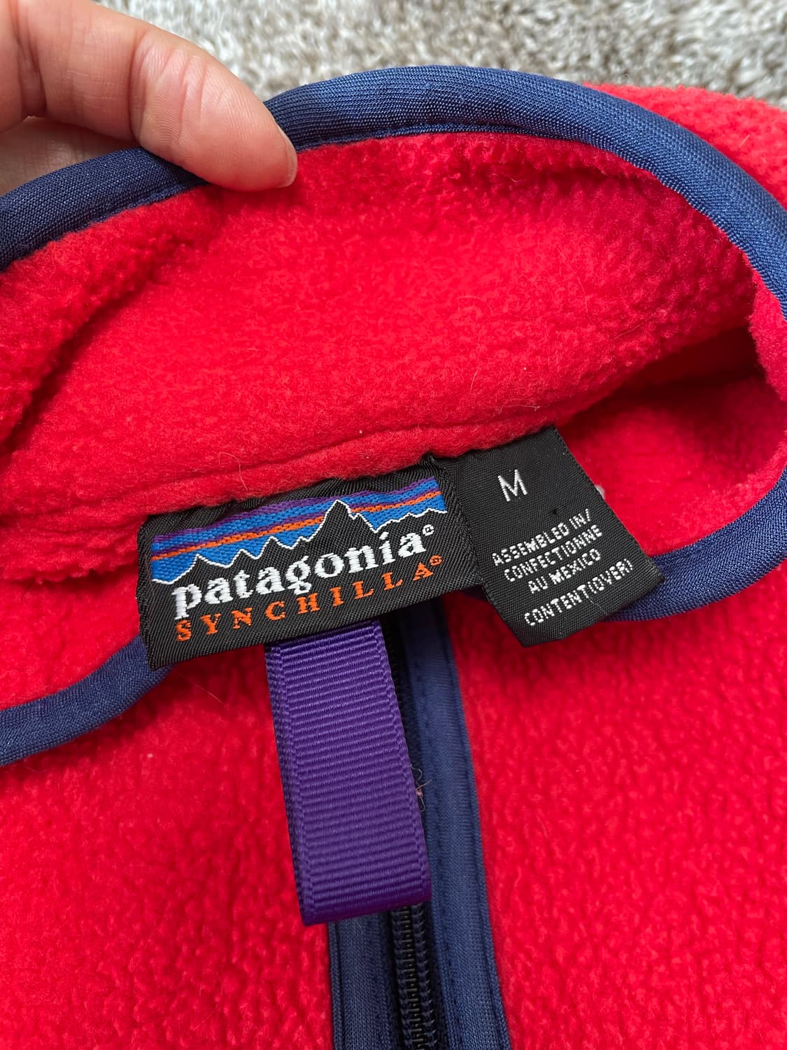 Patagonia synchilla 빈티지 신칠라 마수피얼 상품이미지3