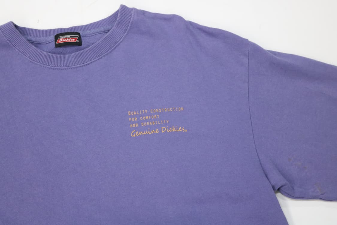 디키즈 빈티지 백로고 그래픽 퍼플 맨투맨 (L) 상품이미지6