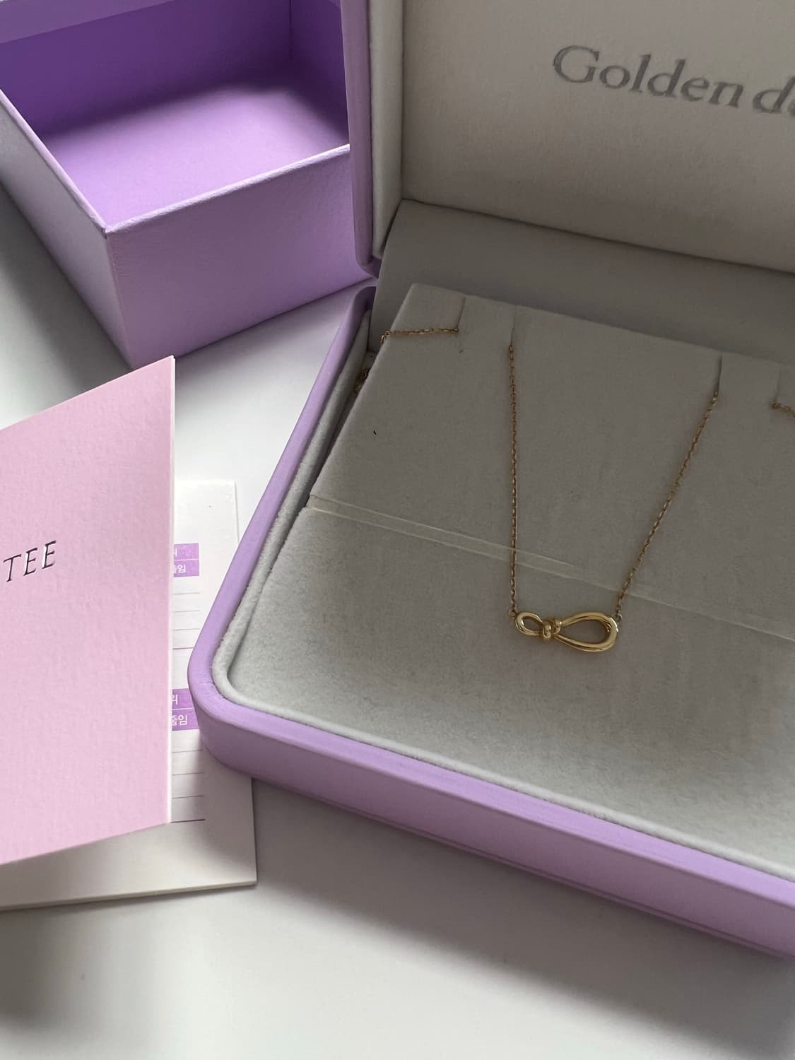 골든듀 목걸이 미니미엘레뉴1 상품이미지3
