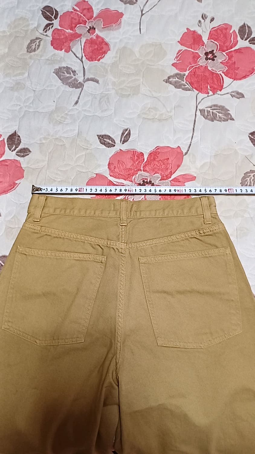 유니클로 미사용 와이드데님팬츠 실측28인치 기장104 상품이미지7