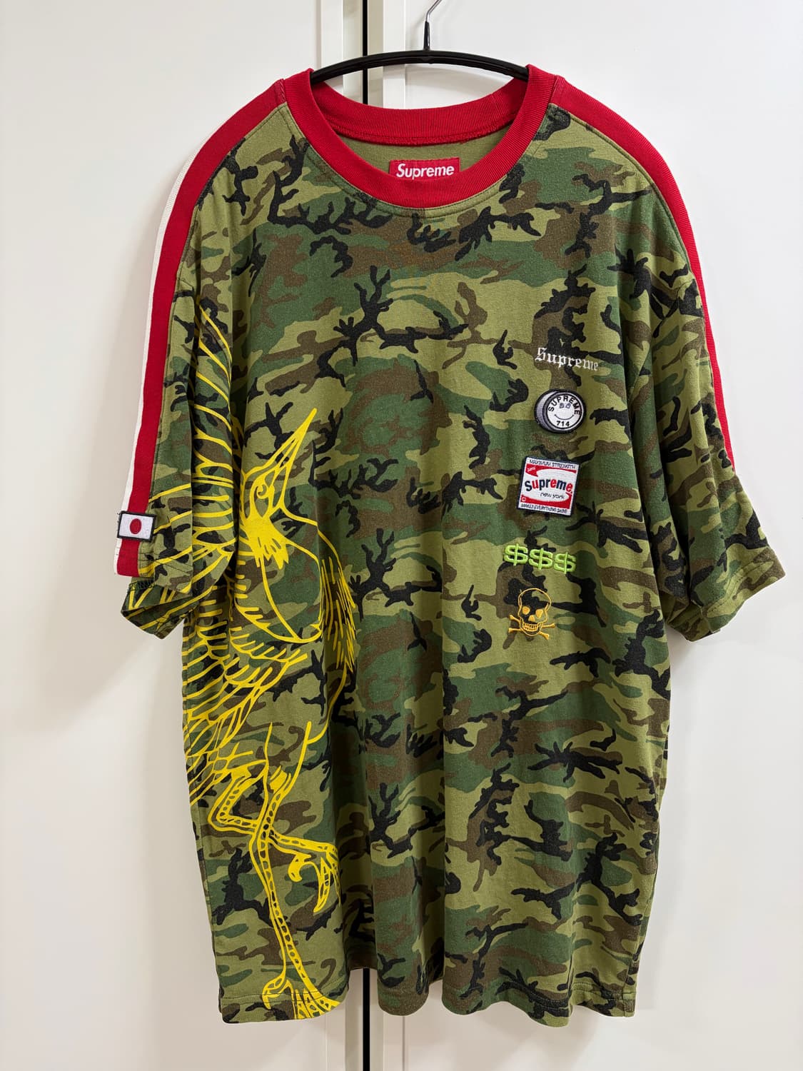 슈프림 크레인 티 상품이미지2