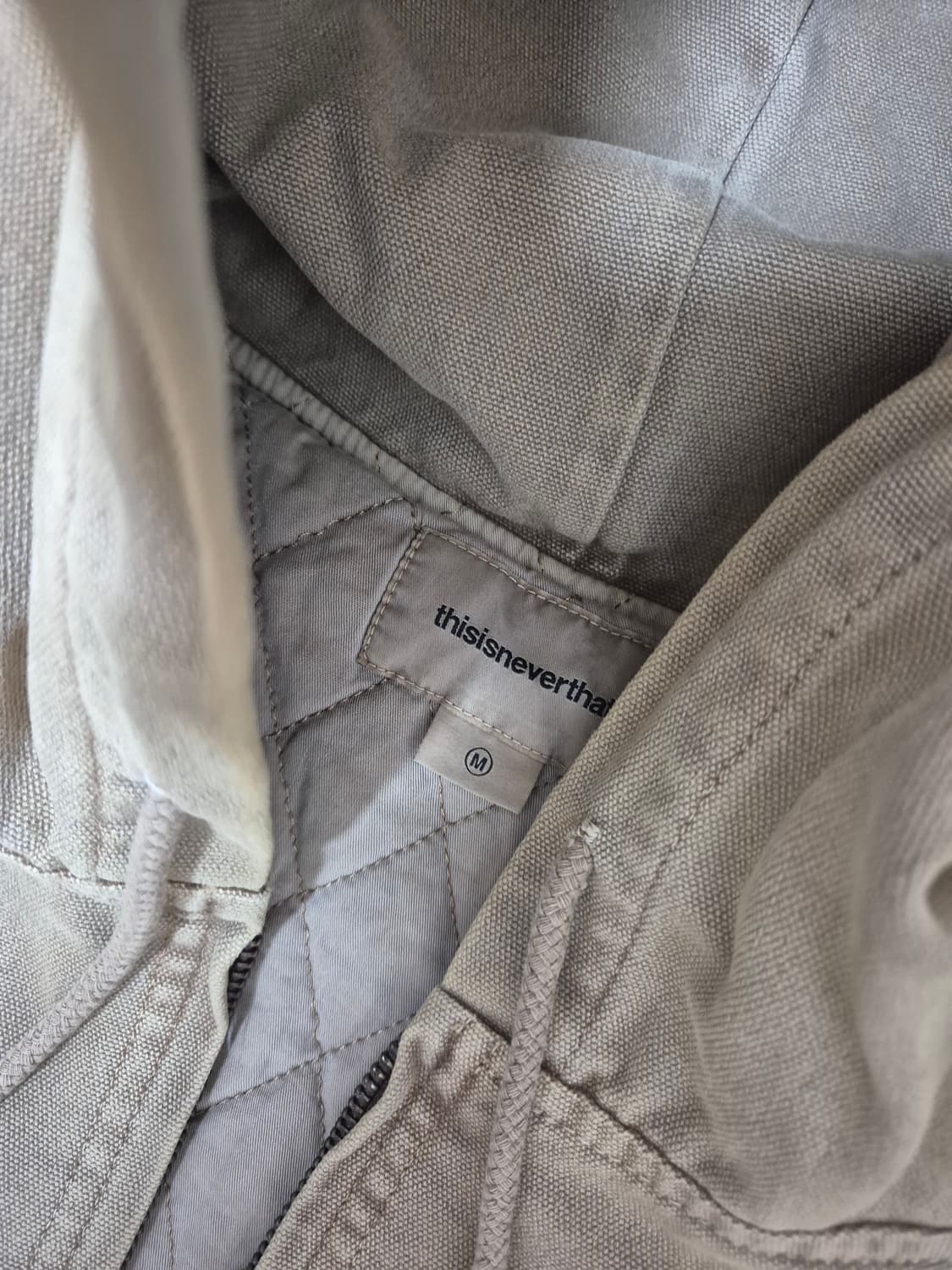 디스이즈네버댓(칼하트 액티브 자켓 맛) overdyed hooded 상품이미지4