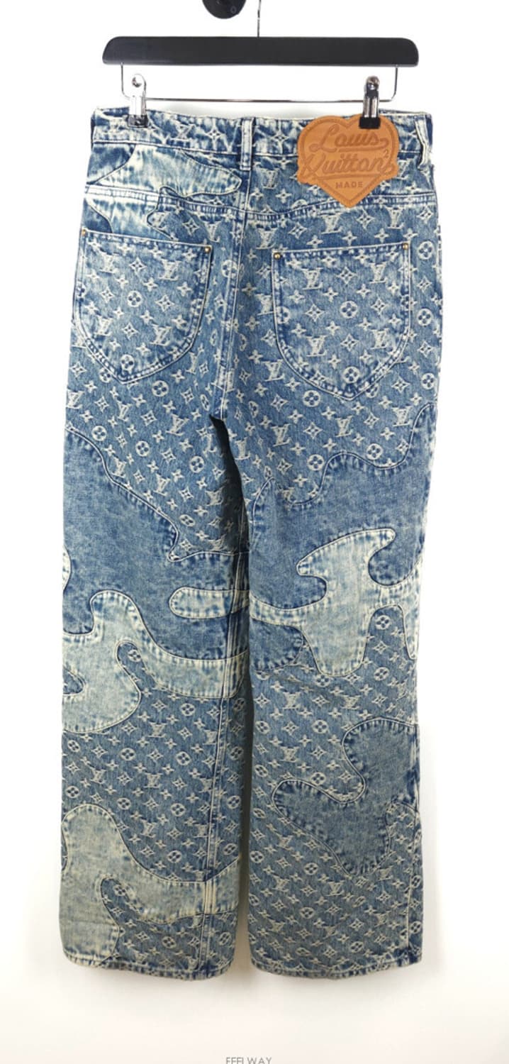 [31] 루이비통 니고 모노그램 데님 팬츠 상품이미지2