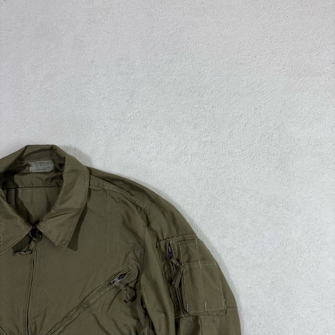 Usa army 카키 컴뱃 자켓 상품이미지1