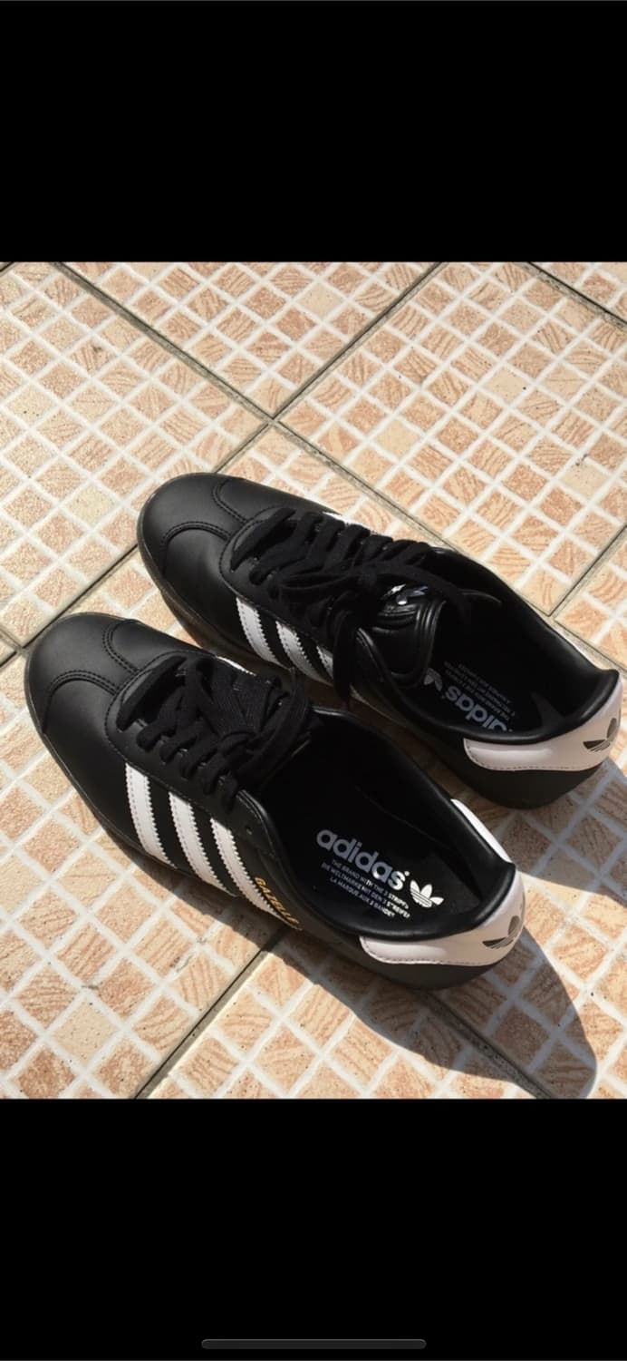 아디다스 가젤 오리지날 가죽 블랙 245 상품이미지2