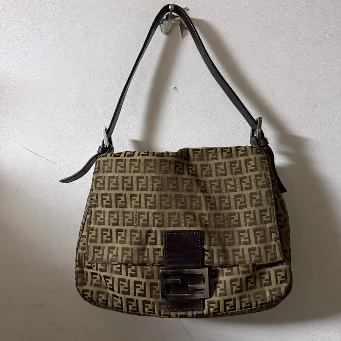 빈티지 펜디 주카패턴 FF 로고 맘마 숄더&토트백 상품이미지1