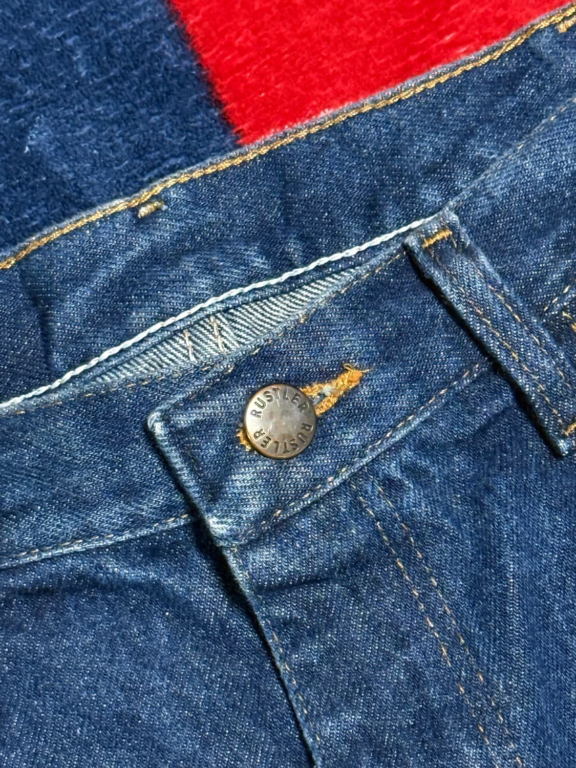 랭글러 서브브랜드 러슬러인디고데님팬츠 rustler denim pants 상품이미지7