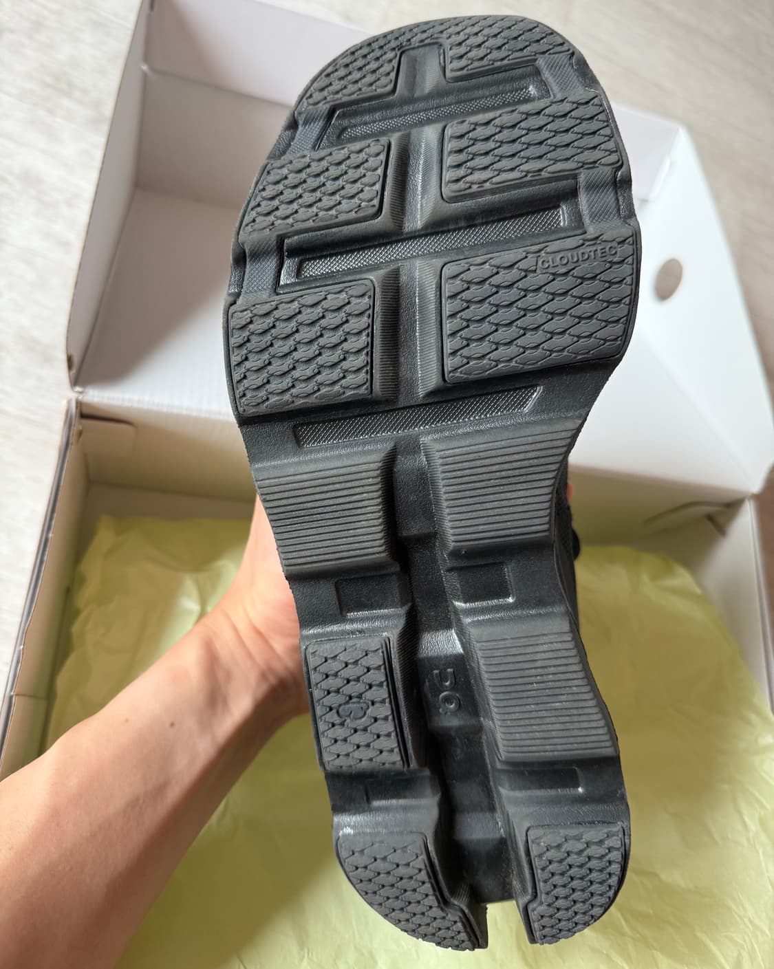 온 러닝 파프 클라우드몬스터 블랙 290 상품이미지7