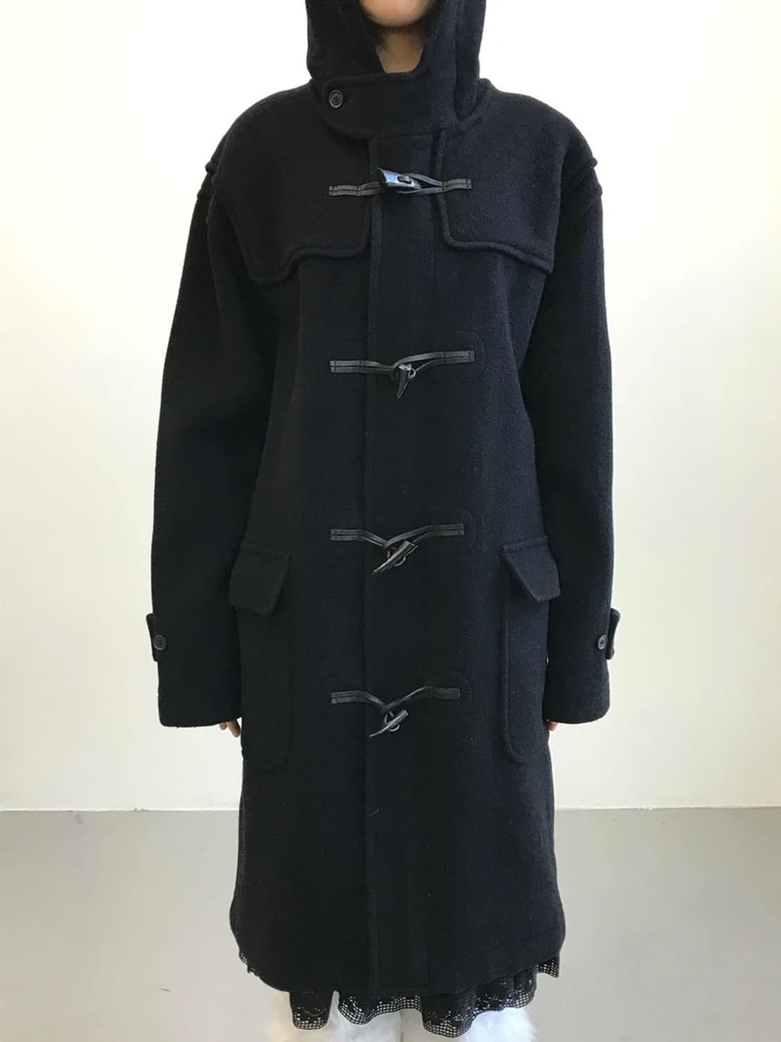 Kent Wool Duffle Long Coat 상품이미지2