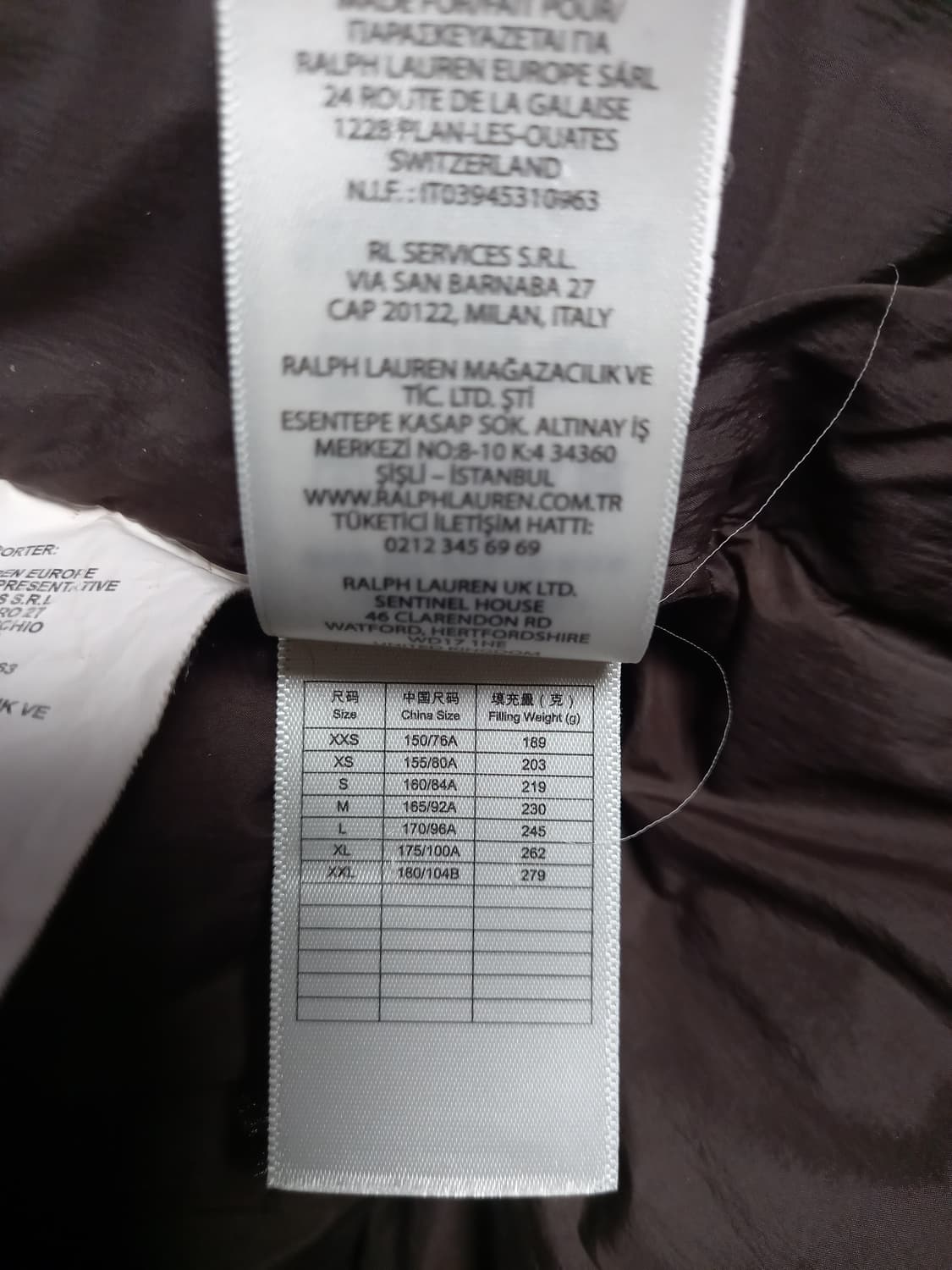 폴로 랄프로렌 여성 푸퍼패딩  S 상품이미지9