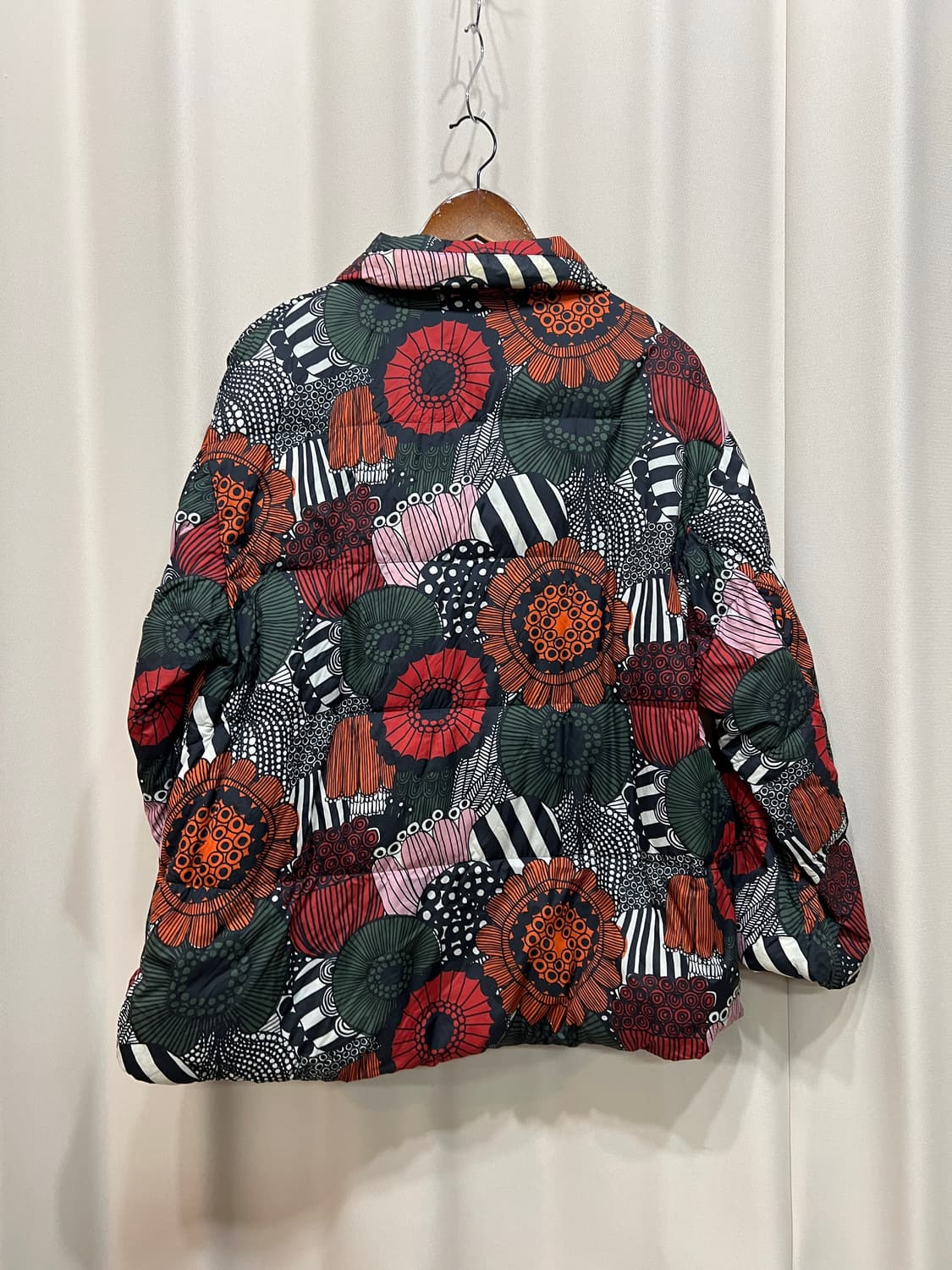 유니클로 마리메꼬 플라워패턴 울트라라이트다운 경량패딩  상품이미지5