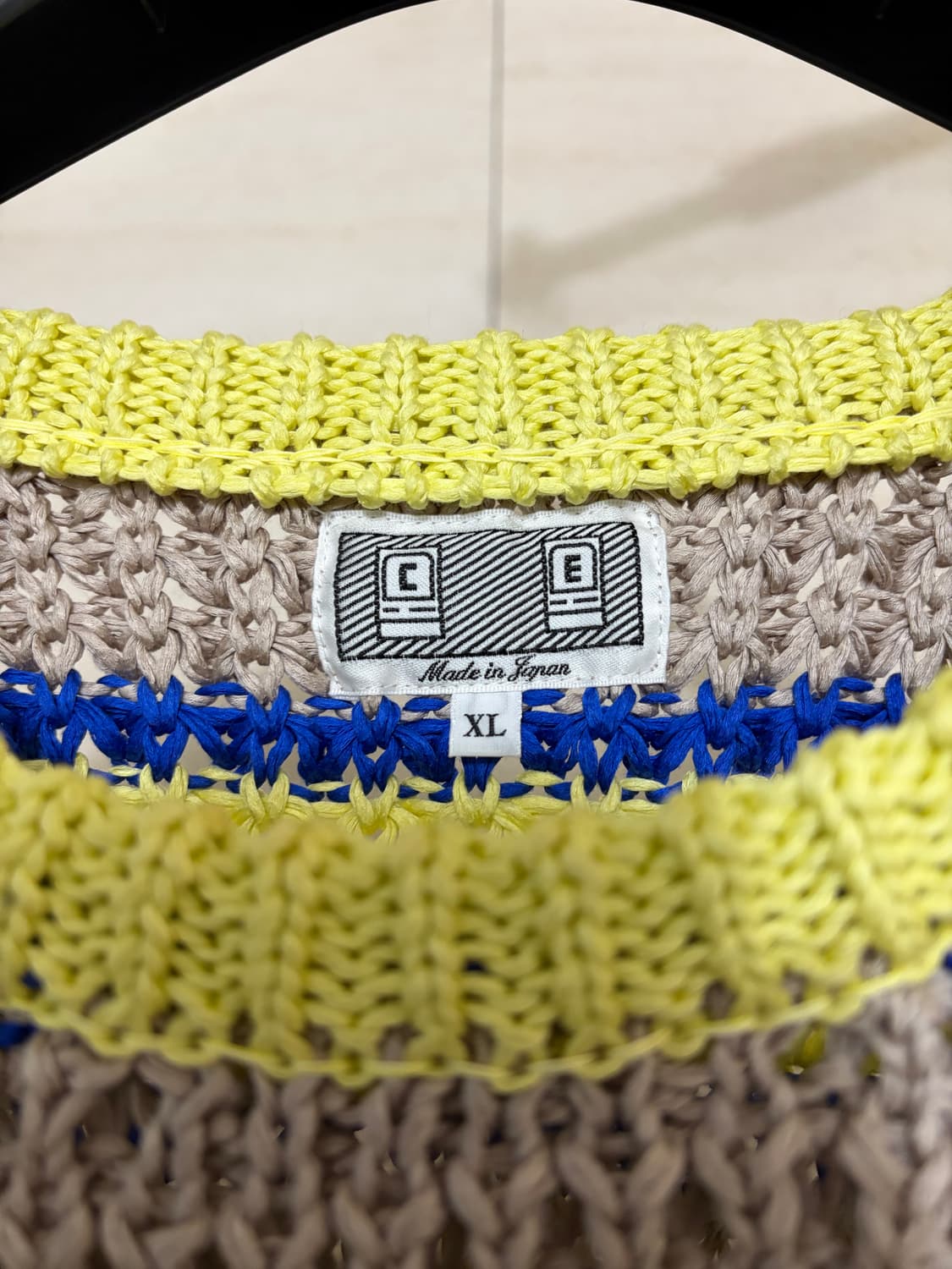 18FW 카브엠트 STRIPE LOOSE WAFFLE KNIT #2 상품이미지4