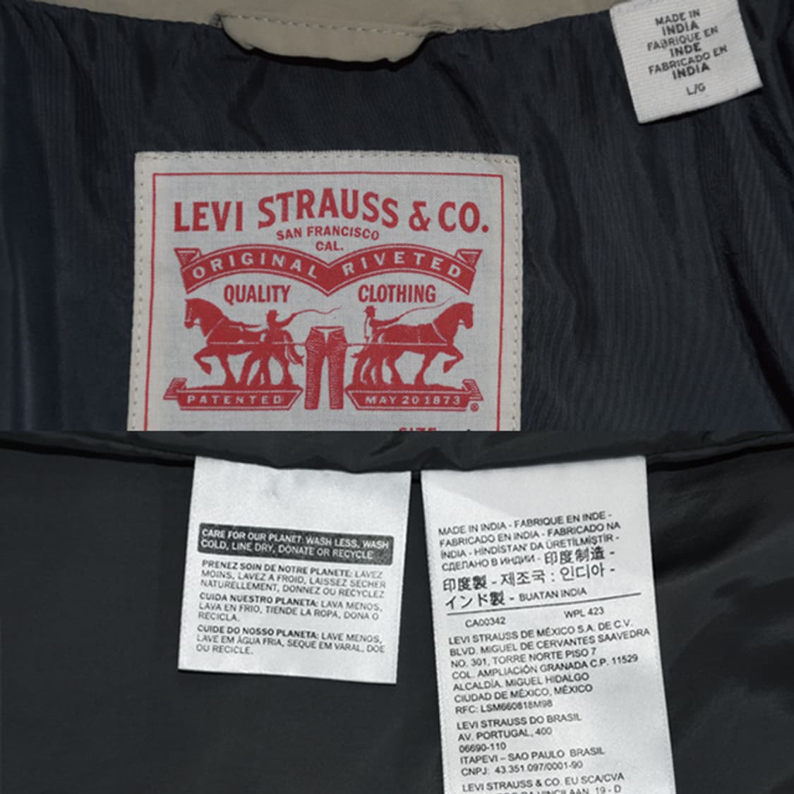 Leivs 블루종윈드브레이커점퍼 상품이미지9