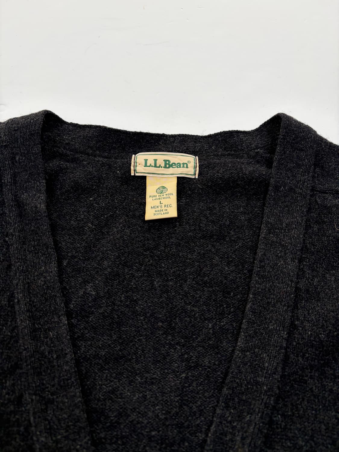 L.L.Bean 램스울 니트 가디건 상품이미지4