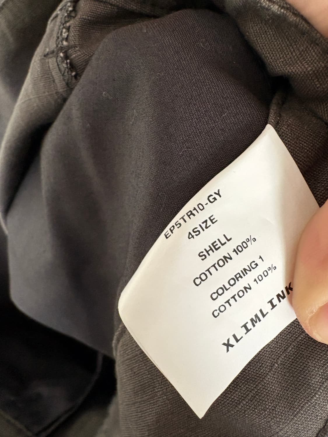 xlim ep.5 트라우저(4사) 상품이미지4