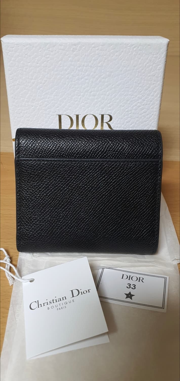 디올 새들 로투스 반지갑/지갑 정품S급(감정O) 상품이미지3