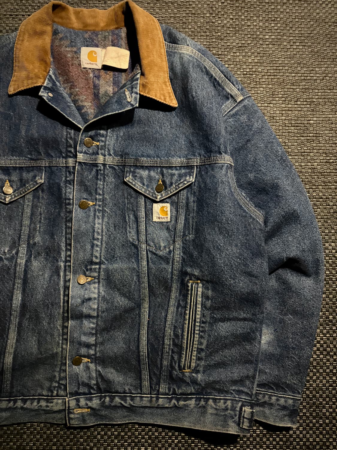 90s 칼하트 아즈텍 트러커 PJB008 XL USA🇺🇸 상품이미지3