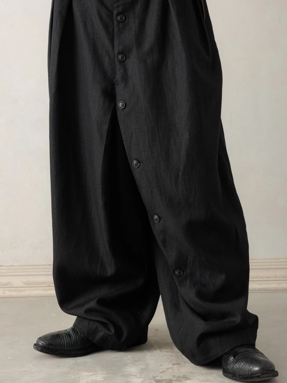 프로페서이 버튼 드래프트 팬츠 - 50 새상품 상품이미지3