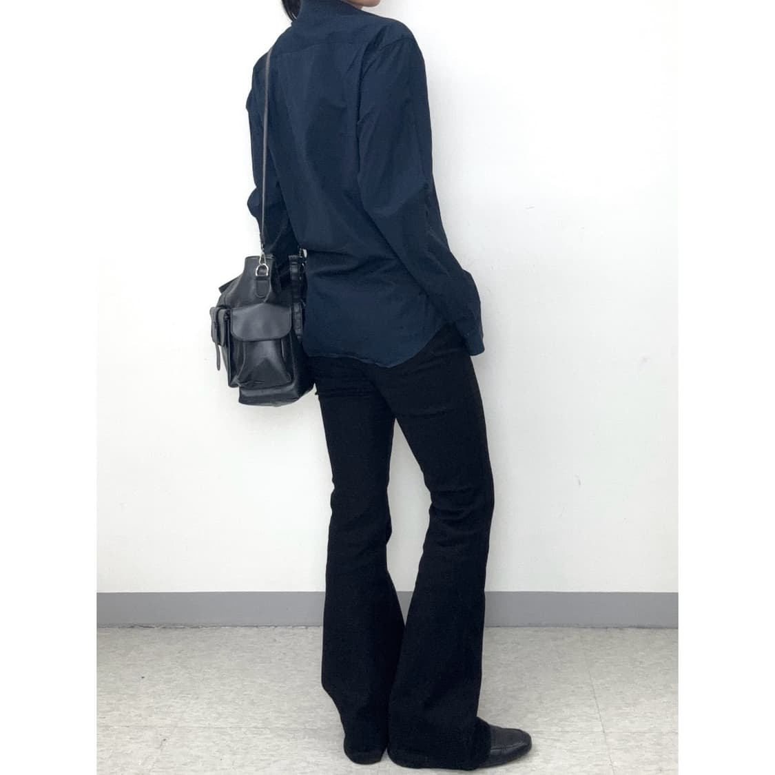 빈티지 락시크 네이비 롱슬리브 집업 상품이미지3