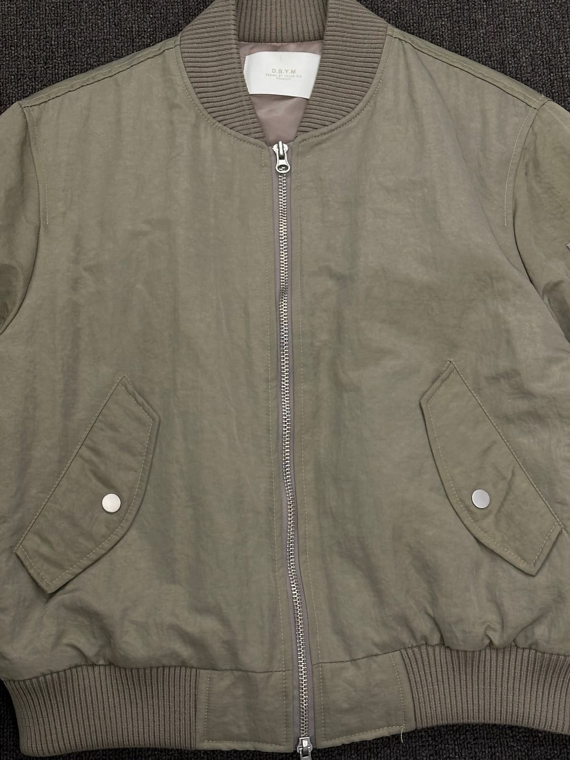 OS)D.B.Y.M 빈티지 투웨이패딩 봄버 자켓 상품이미지2